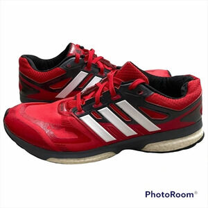 Adidas Response Boost Running Sneakers Techfit Red Art B26002 Men’s Size 10.5